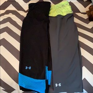 Bundle of Under Armour work out capris